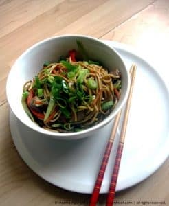 Vegetable Chow Mein – Hakka-style