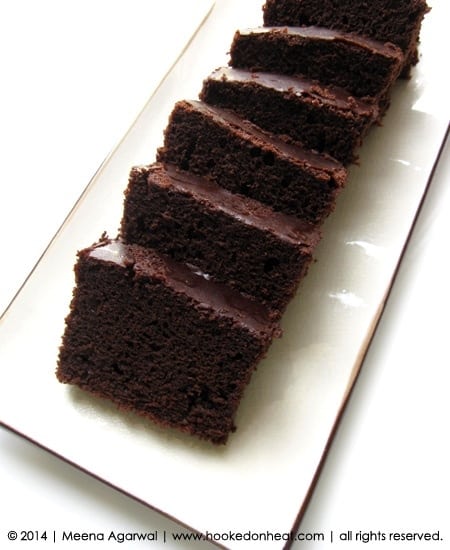 Recipe for Quick Chocolate Cake, taken from www.hookedonheat.com. Visit site for detailed recipe.