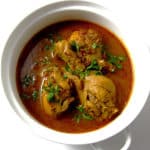 A bowl of Homestyle Chicken Curry