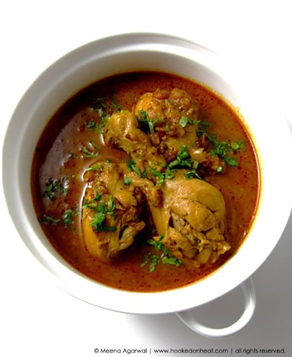A bowl of Homestyle Chicken Curry