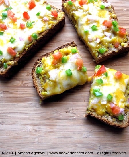 Kids Lunch Idea: Potato Masala Melts