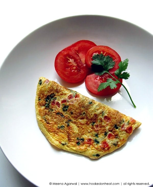 Indian Masala Omelette