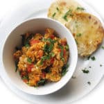 Recipe for Masala Egg Burji, taken from www.hookedonheat.com. Visit site for detailed recipe.