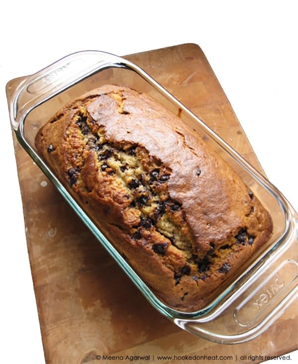 Decadent Choco-Chip Banana Bread