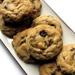 Recipe for Choco-Chip & Oats Cookies, taken from www.hookedonheat.com. Visit site for detailed recipe.