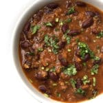 A bowl of Red Kidney Beans Curry