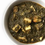 Palak Paneer (Paneer with Spinach)