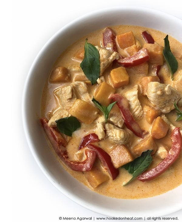 Sweet Potato & Chicken Thai Coconut Curry