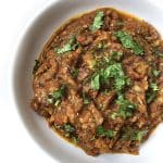 Recipe for Baingan Bharta taken from www.hookedonheat.com. Visit site for detailed recipe.