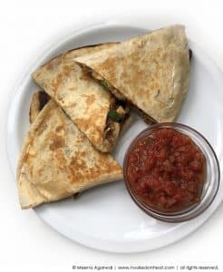 Chicken Tikka Quesadilla