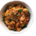 Aloo Tamatar Sabzi (Potato and Tomato Stir-fry)