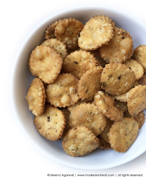 Masala Mathri (Spiced Fried Cookies)