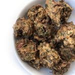 Recipe for Palak Pakodas (Spinach Fritters) taken from www.hookedonheat.com. Visit site for detailed recipe.