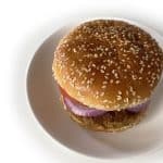 Aloo Tikki Burger (Vegan Potato Burger)