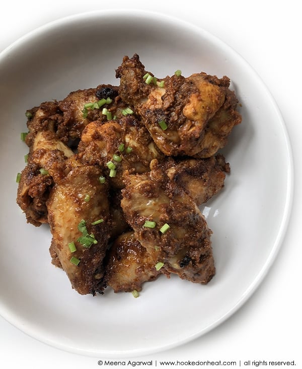 Tandoori Chicken Wings – Oven and Air Fryer Version