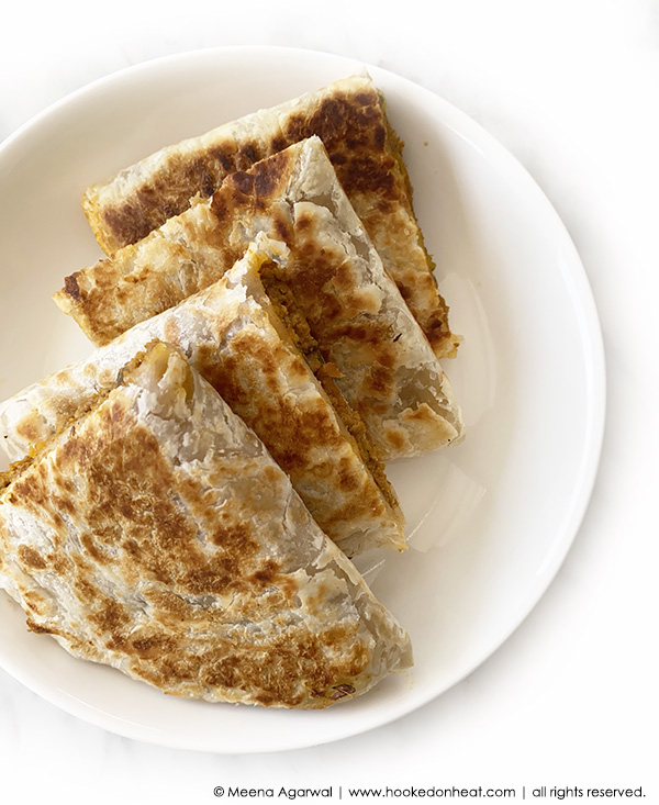 Chicken Murtabak – Cheat’s Version